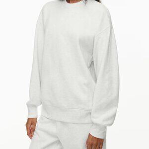 Aritzia Cozy Fleece Boyfriend Crew Sweatshirt